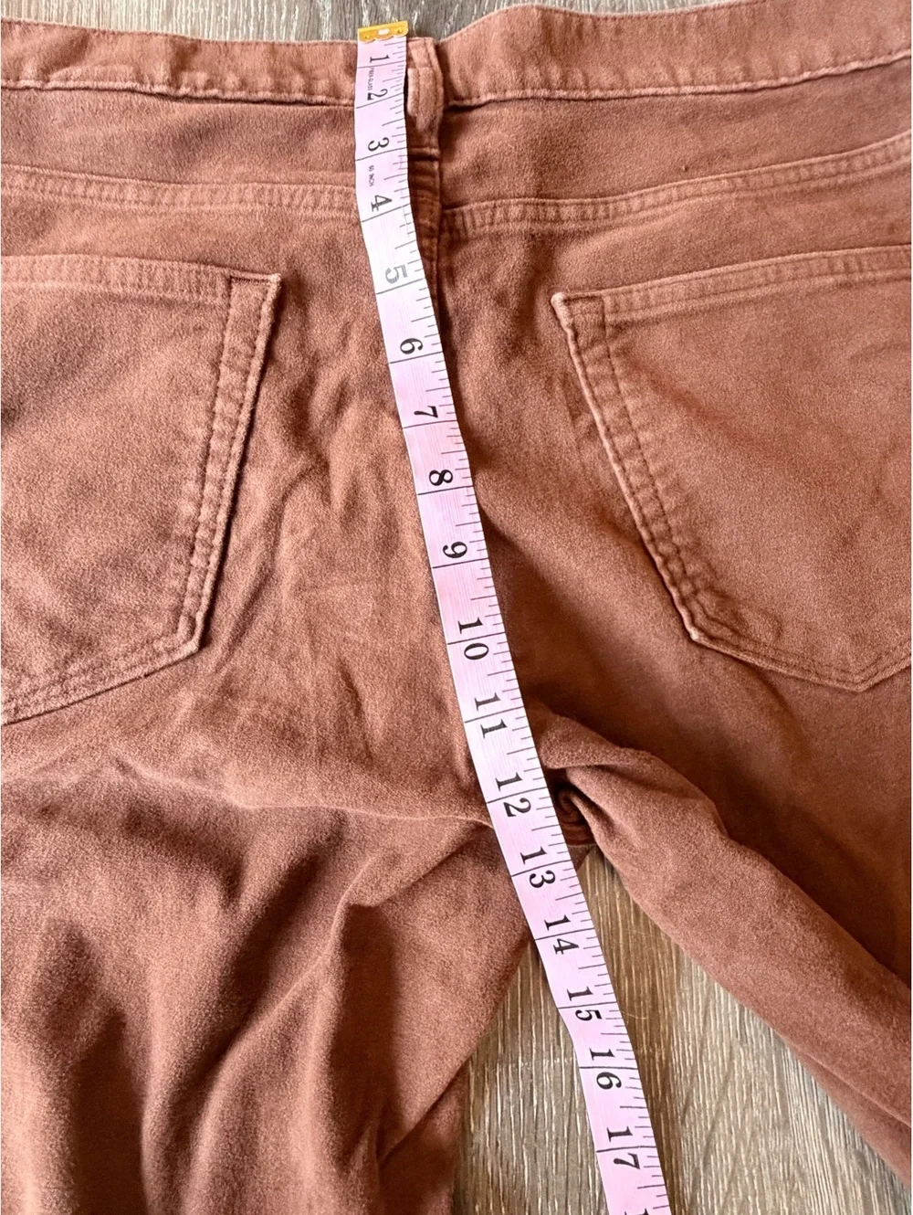 Banana Republic Traveler Pants Men 32x34 Brown Athletic Tapered Stretch 5 Pocket